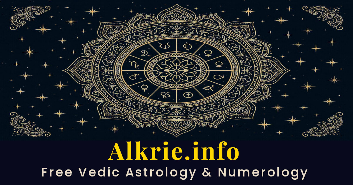 Horoscope Matching, Ashtakoota Gun Milan | Alkrie.info